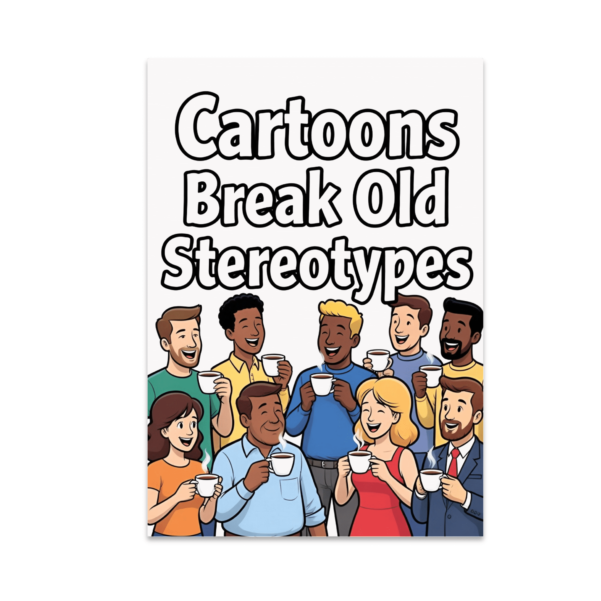 Cartoons Break Old Stereotypes - Pop Culture Art Enthusiast - 13x19 ...