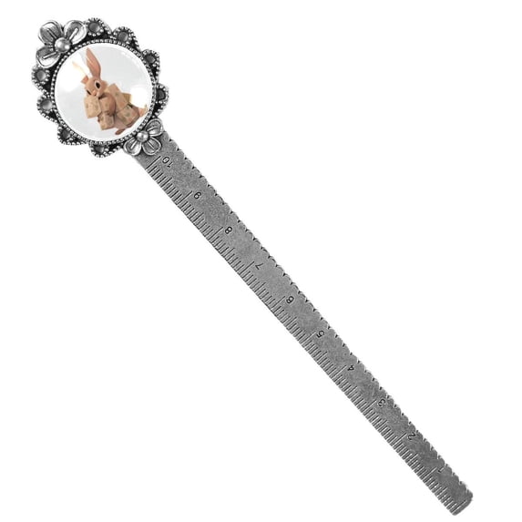 Cartoons Elegant Vintage Silver Lace-Edged Bookmark - Reading Accessory and Book Marker for Book Lovers