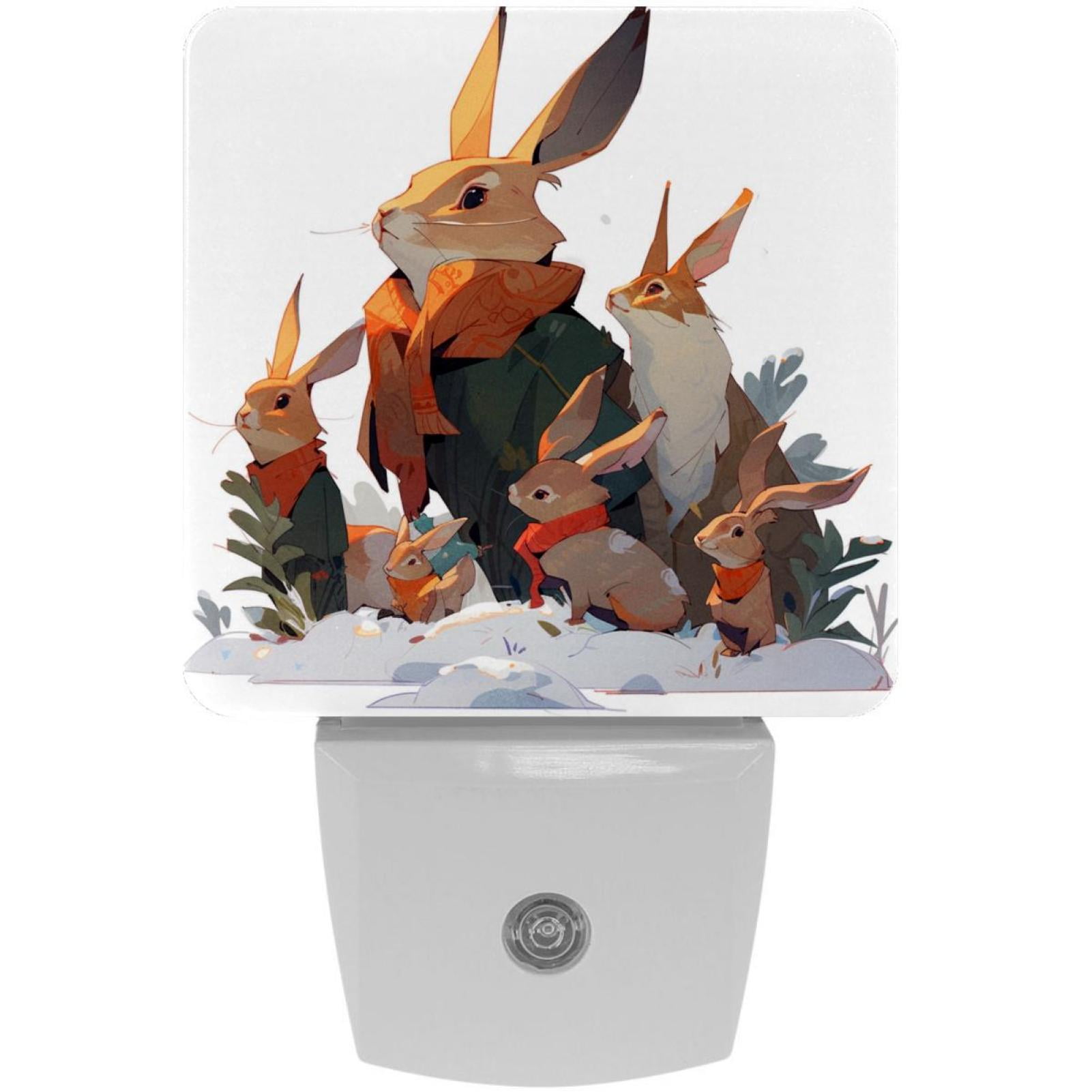 Cartoons LED Square Night Lights - Elegant and Energy Efficient ...