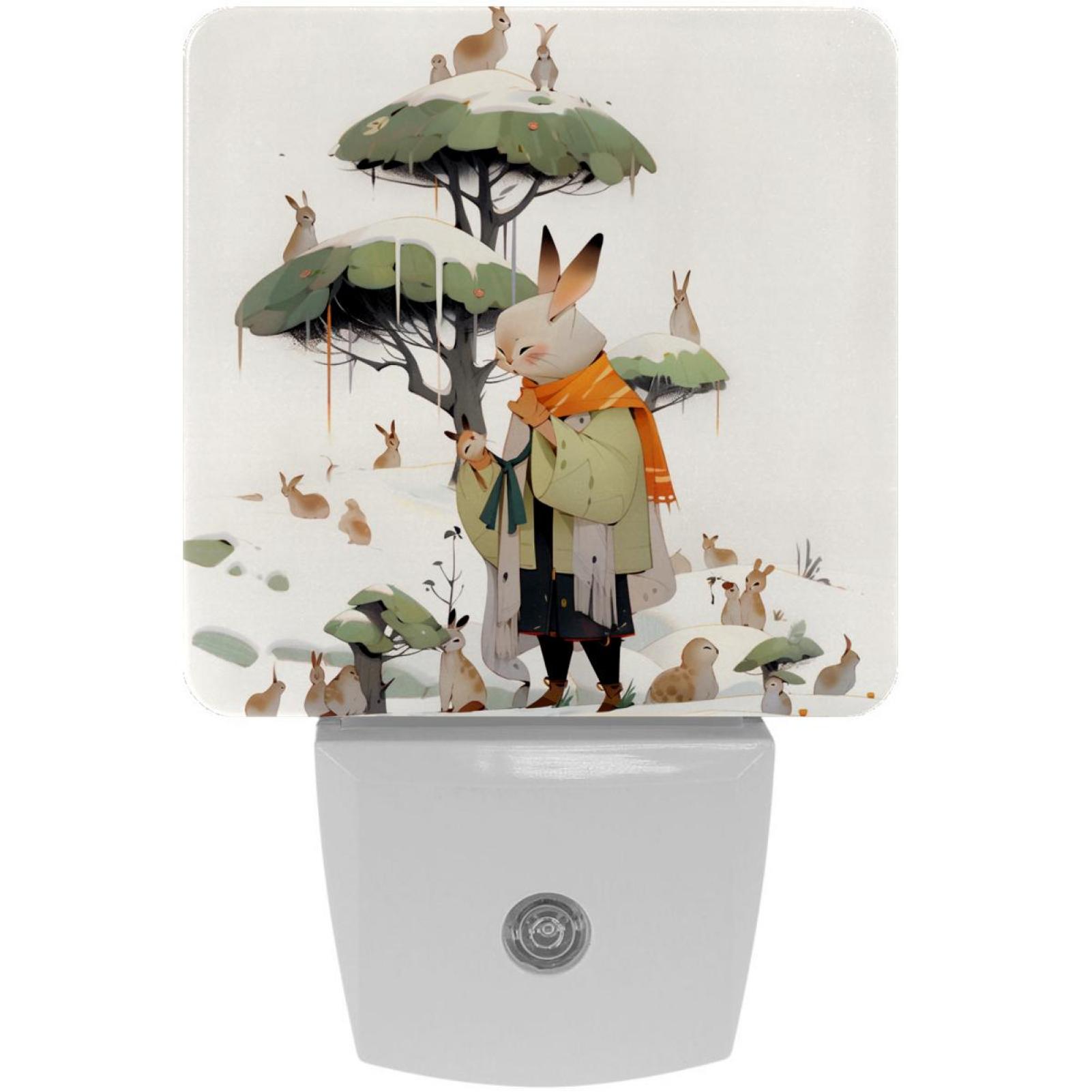 Cartoons LED Square Night Lights - Energy Efficient and Contemporary ...