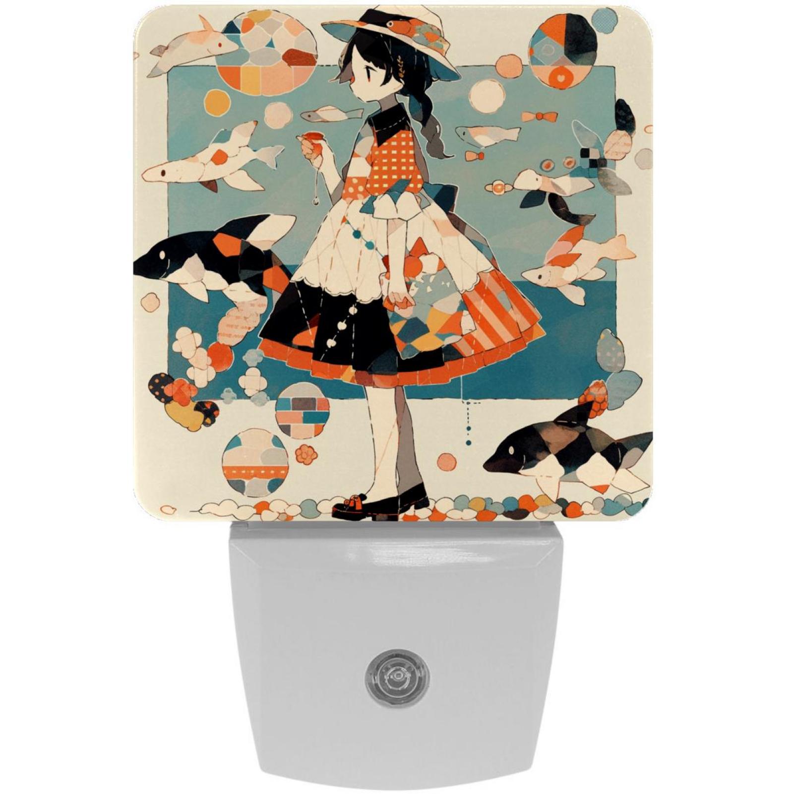 Cartoons LED Square Night Lights - Stylish and Convenient Illumination ...