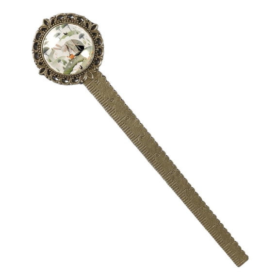 Cartoons Lace Bookmark in Antique Bronze: a Must-Have Gift for Book Lovers and Readers – Sophisticated Bookmarks, Book Markers, and Book Marks