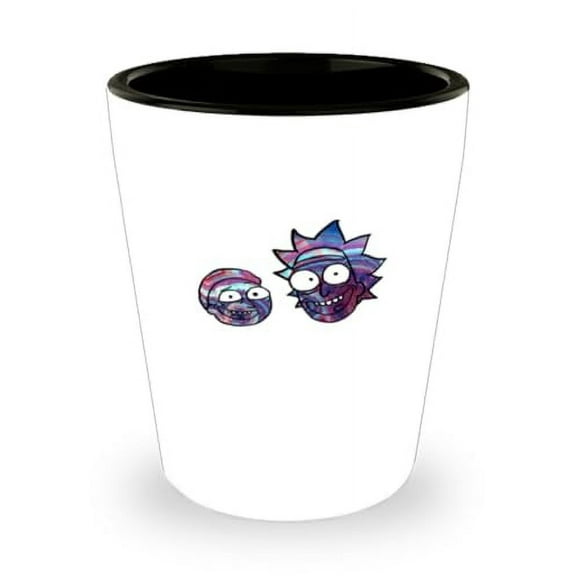 Unique Galaxy-Themed Shot Glasses - Planetary Faces 1.5oz Novelty Barware