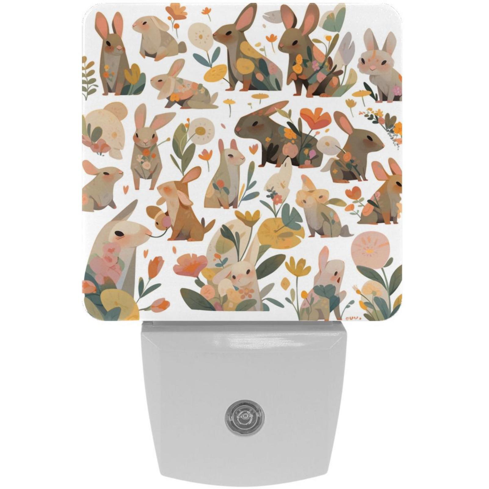 Cartoons Square LED Night Lights - Small, Portable, and Energy ...