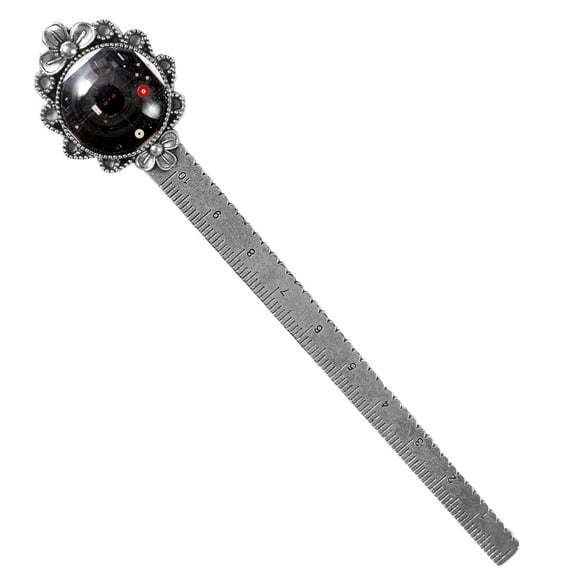 Cartoons Vintage Silver Lace-Edged Bookmark - Gift for Readers and Book Lovers