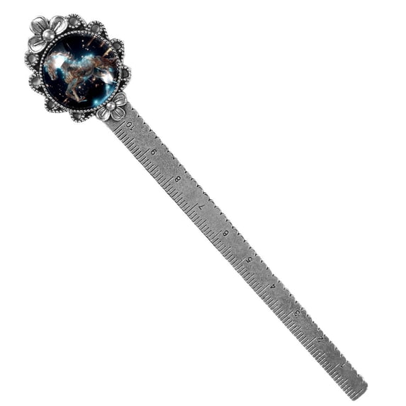 Cartoons Vintage Silver Lace-Edged Bookmark: the Gift for Avid Readers and Book Lovers