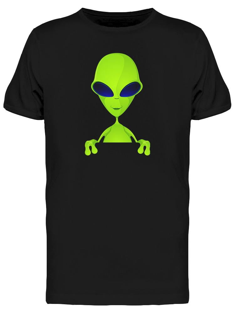 Cartoony Alien T-Shirt Men -Image by Shutterstock, Male Large - Walmart.com