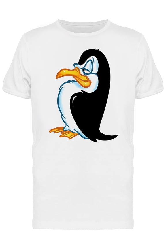 Cartoony Penguin T-Shirt Men -Image by Shutterstock, Male Small