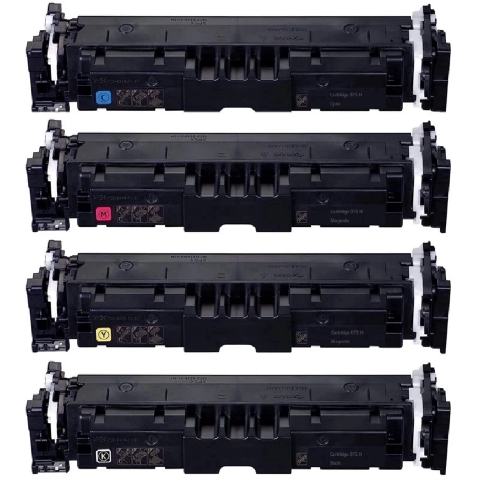 Cartridge 075H High-Yield Toner Set Compatible for Canon Color imageCLASS MF662Cdw MF663Cdw MF665Cdw MF660 LBP646Cdw LBP647Cdw LBP640 Printer Ink
