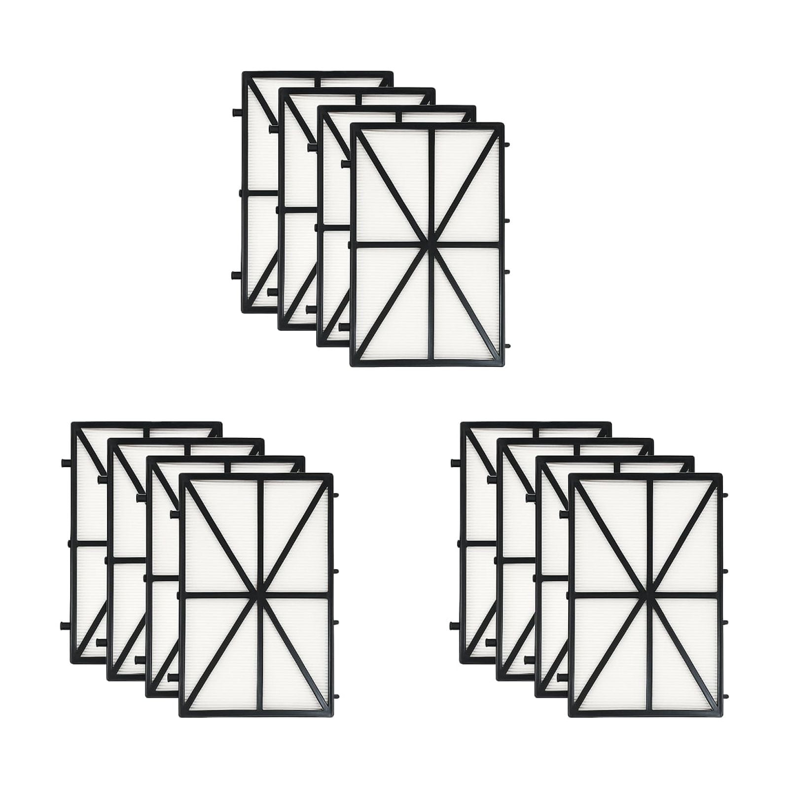 Cartridge Filter Panels for Dolphin Robotic Pool Cleaner Nautilus CC Plus, M400, M500, Odyssey, Oasis Z5i, Sigma, Aquarius XL, C3, C4 Wave 65 90. 9991432-R4, Pack of 12