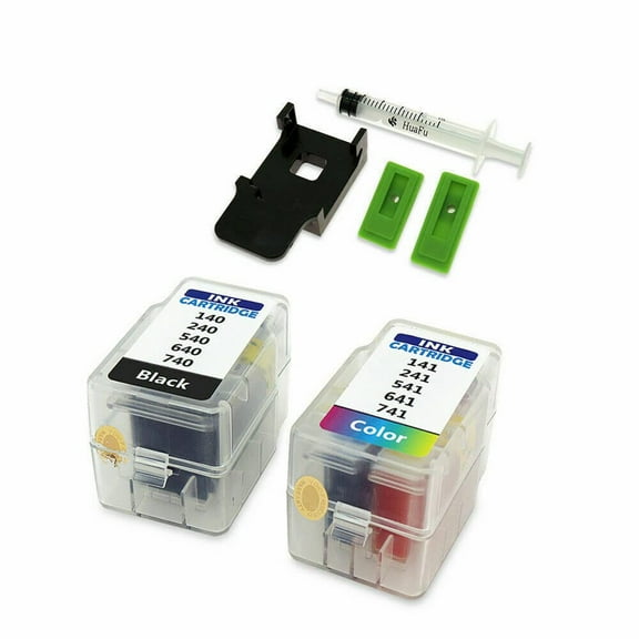 Cartridge Refill Kit Compatible for Canon Smart PG-240 260 CL-241 261 240XL 241XL 260XL 261XL with Syringe, Clip Tool