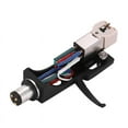 thumbnail image 1 of Stylus with Turntable Headshell 4 Pin Contacts for Phonograph Turntable Gramophone LP Vinyl Needle, 1 of 6