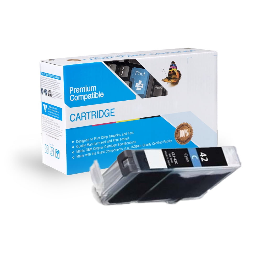 Cartridge compatible with Canon CLI-42C Compatible Inkjet Cyan