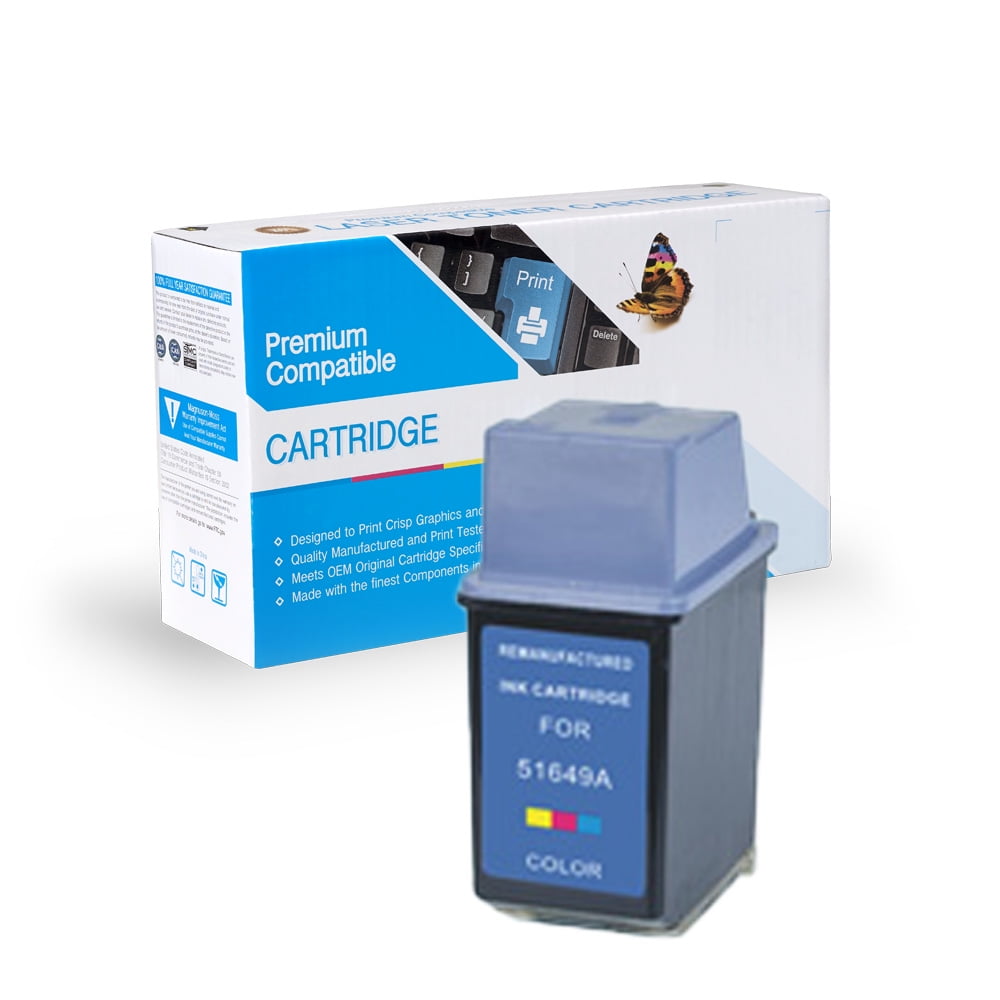 Cartridge compatible with HP Remanufactured Cartridge 51649A (No. 49)