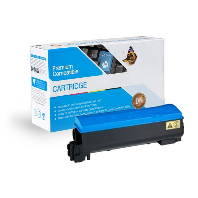 Cartridge compatible with Kyocera-Mita TK-592C Compatible Toner- Cyan