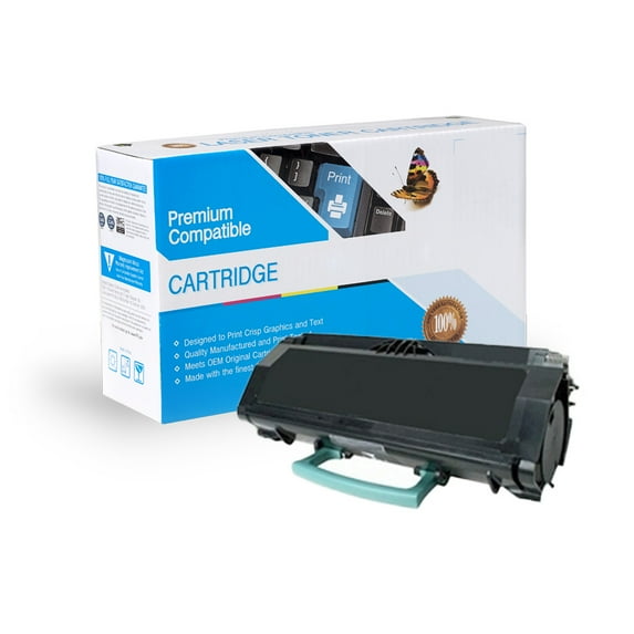 Cartridge compatible with Lexmark E260A11A,E360H21A Reman HY Toner Cartridge- Black