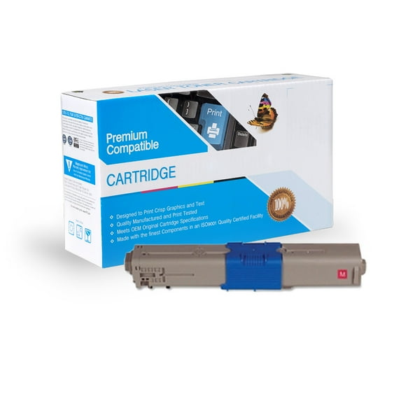 Cartridge compatible with OKI 44469702 (Type C17) Compatible Toner- Magenta