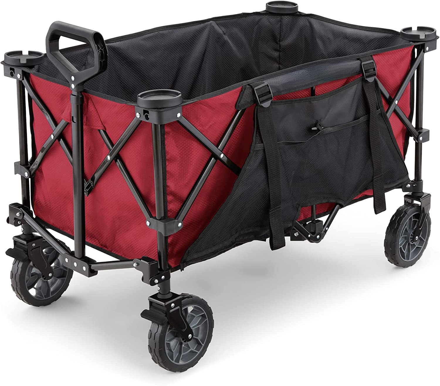 Carts 7 Cubic Feet Foldable Collapsible Durable All Terrain Utility