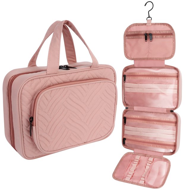 Carttiya Toiletry Bag for Women, Hanging Travel Makeup Bag, Organizer