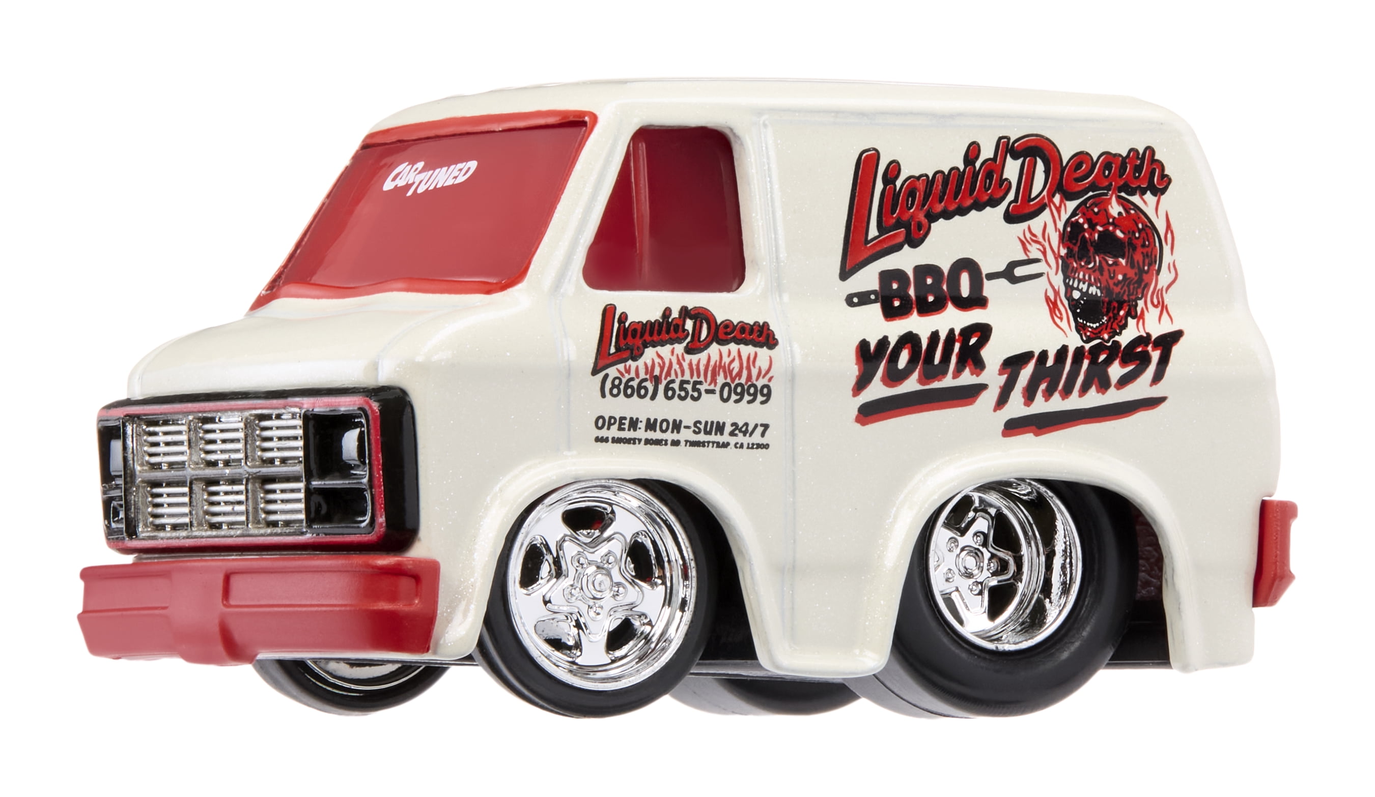 Cartuned Remixes Series 1 Liquid Death - 1979 GMC Vandura Diecast Vehicle