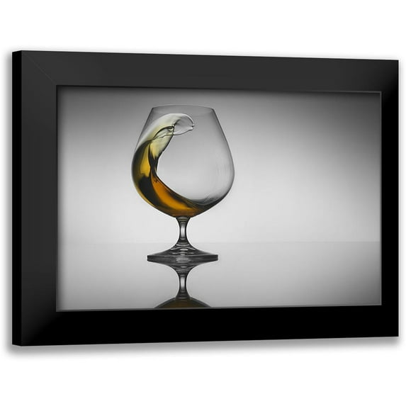 Carvalho, Jackson 18x13 Black Modern Framed Museum Art Print Titled - The Wave