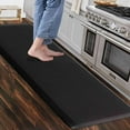 thumbnail image 1 of Carvapet Anti-Fatigue Floor Mat Cushioned Kitchen Comfort Mat, Waterproof Non-Slip Standing Desk Foam Mats and Rugs, Black, 17.3"x60", 1 of 7