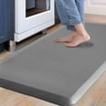thumbnail image 1 of Carvapet Anti-Fatigue Floor Mat Cushioned Kitchen Comfort Mat, Waterproof Non-Slip Standing Desk Foam Mats and Rugs, Grey, 17.3"x39", 1 of 7