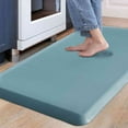 thumbnail image 1 of Carvapet Anti-Fatigue Floor Mat Cushioned Kitchen Comfort Mat, Waterproof Non-Slip Standing Desk Foam Mats and Rugs, Teal, 17.3"x39", 1 of 7