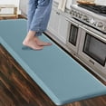 thumbnail image 1 of Carvapet Anti-Fatigue Floor Mat Cushioned Kitchen Comfort Mat, Waterproof Non-Slip Standing Desk Foam Mats and Rugs, Teal, 17.3"x60", 1 of 7