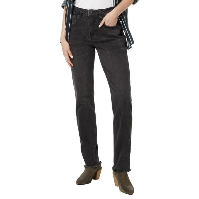 Carve Designs Carson High-Rise Jeans (Womens, Washed Black, 6)