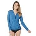 thumbnail image 1 of Carve Designs Cruz Rashguard Azul Large, 1 of 4