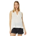thumbnail image 1 of Carve Designs Dylan Textured Tank (Womens, Cloud, LG (US 12)), 1 of 3