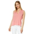 thumbnail image 1 of Carve Designs Dylan Textured Tank (Womens, Grapefruit, MD (US 8-10)), 1 of 3