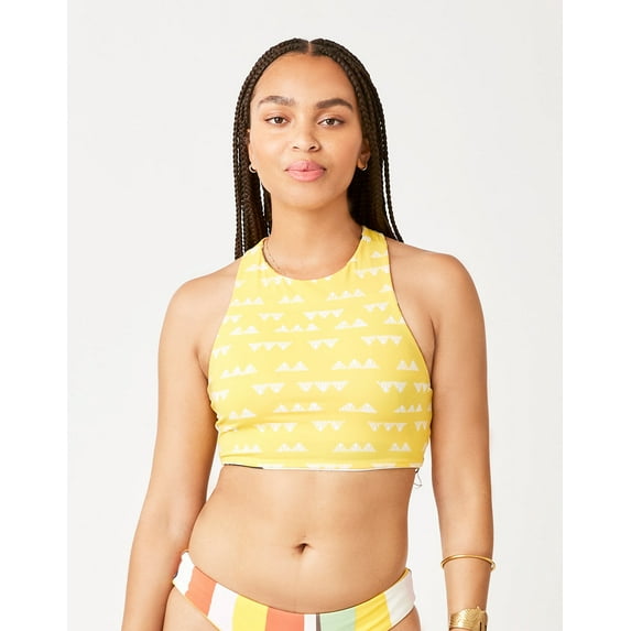 Carve Designs Sanitas Reversible Top Color: Terra/Cascade, Size: S