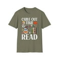 thumbnail image 1 of Carve out time to read Halloween pumpkin t-shirt, 1 of 4