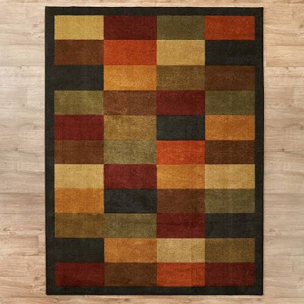 Carved Color Block Rug CollectionArea Rug
