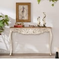 thumbnail image 1 of Carved Console Table, 1 of 9