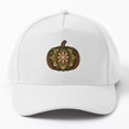 Carved Mandala Pumpkin Baseball Cap, Autumn Graphic Hat Style - Walmart.com