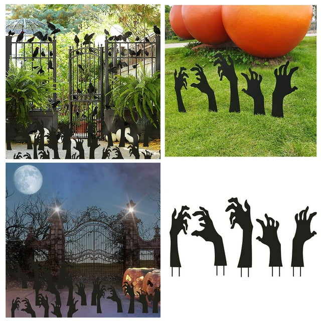 Carved Paint Metal Crafts Decoration Yard Address Numbers Sign Dog