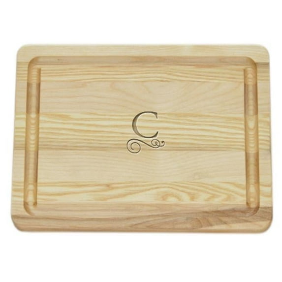 Carved Solutions Master Collection Wooden Cutting Board Small -Pi-Flourish-D