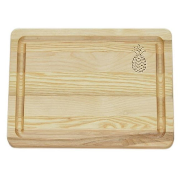 Carved Solutions Master Collection Wooden Cutting Board Small -Pineapple