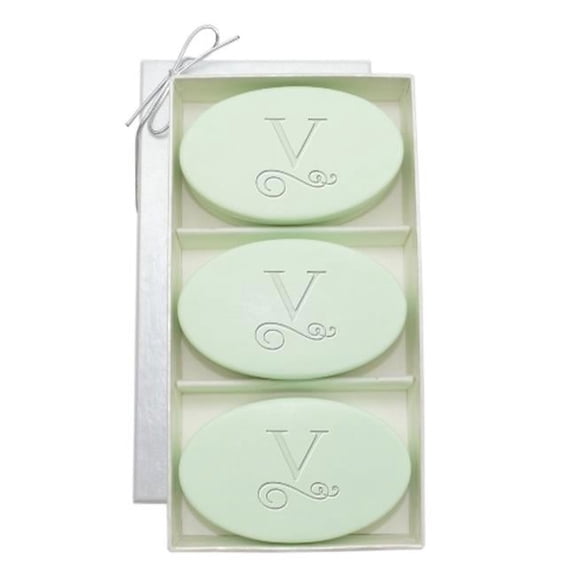 Carved Solutions Signature Spa Trio Green Tea & Bergamont-Pi-Flourish-S Soap