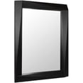 thumbnail image 1 of Carved Wood Frame Wall Mirror Clean-Cut Decorative Mirrors for Wall, 1 of 5