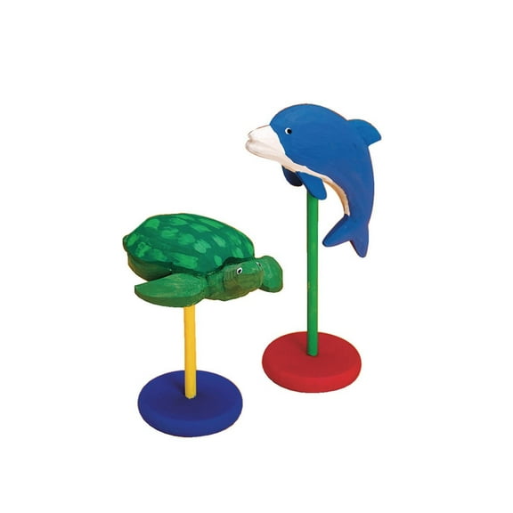 Carved Wood Turtle Craft Kit (Pack of 12)