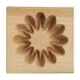Carved Wooden Cookie Kitchen Cookie Cutter Cookie Stamp Stamp Cookie