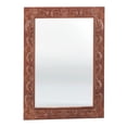 thumbnail image 1 of Carved Wooden Decor Accents - Walnut Wall Mirror, 1 of 14