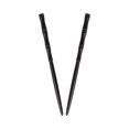 thumbnail image 1 of Carved Wooden Hair Sticks Set, Traditional Hair Chopsticks, 7 inches, 2 Pack, Vintage Style (Black), 1 of 4