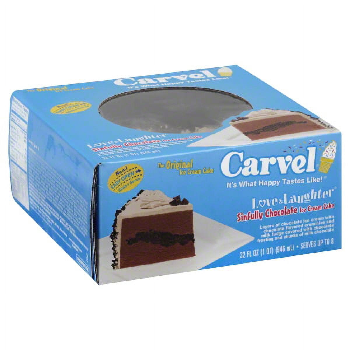 Carvel Ice Cream Cake Sinfully Chocolate