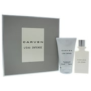 Carven Leau Intense Cologne Gift Set for Men, 2 Pieces