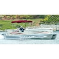 thumbnail image 1 of Carver 510AL08 Sunbrella Pontoon Bimini Top with Running Light Cut-Out - Burgundy, Fits Frame 50510, 1 of 3